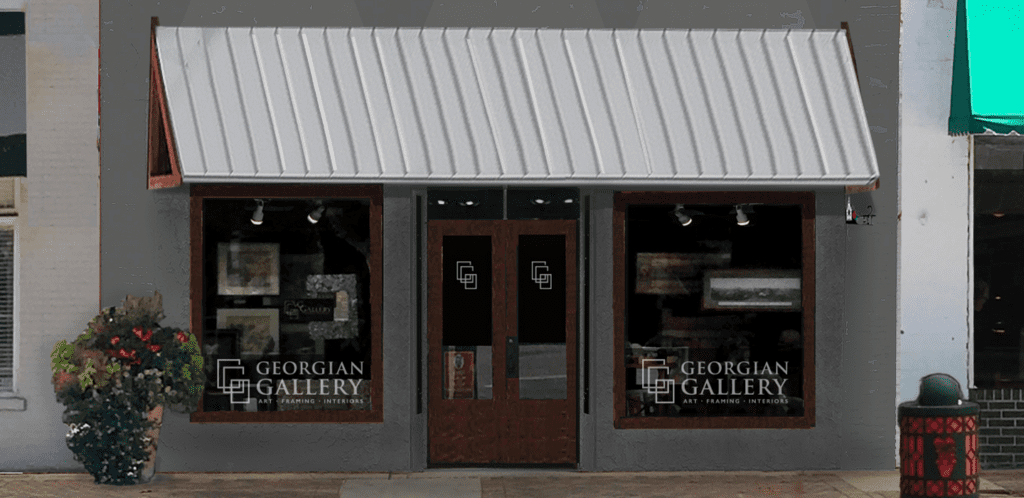 Georgian gallery storefront